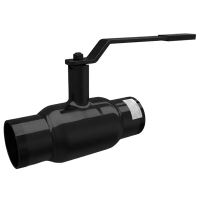 Кран шаровой стандартнопроходной под приварку, серии TL31-W, Tafline (Тафлайн), DN40 PN40, стальной, с рукояткой