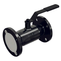 Кран шаровой полнопроходной фланцевый, серии TL31-F, Tafline (Тафлайн), DN100 PN16, стальной, с рукояткой